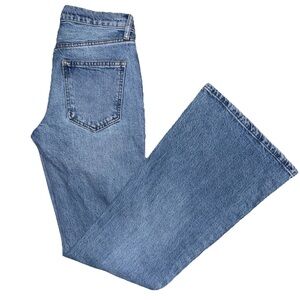 BDG Urban Outfitters Women's Flared Leg Jeans Sz 26 Mid Rise Blue Denim Boho 70s